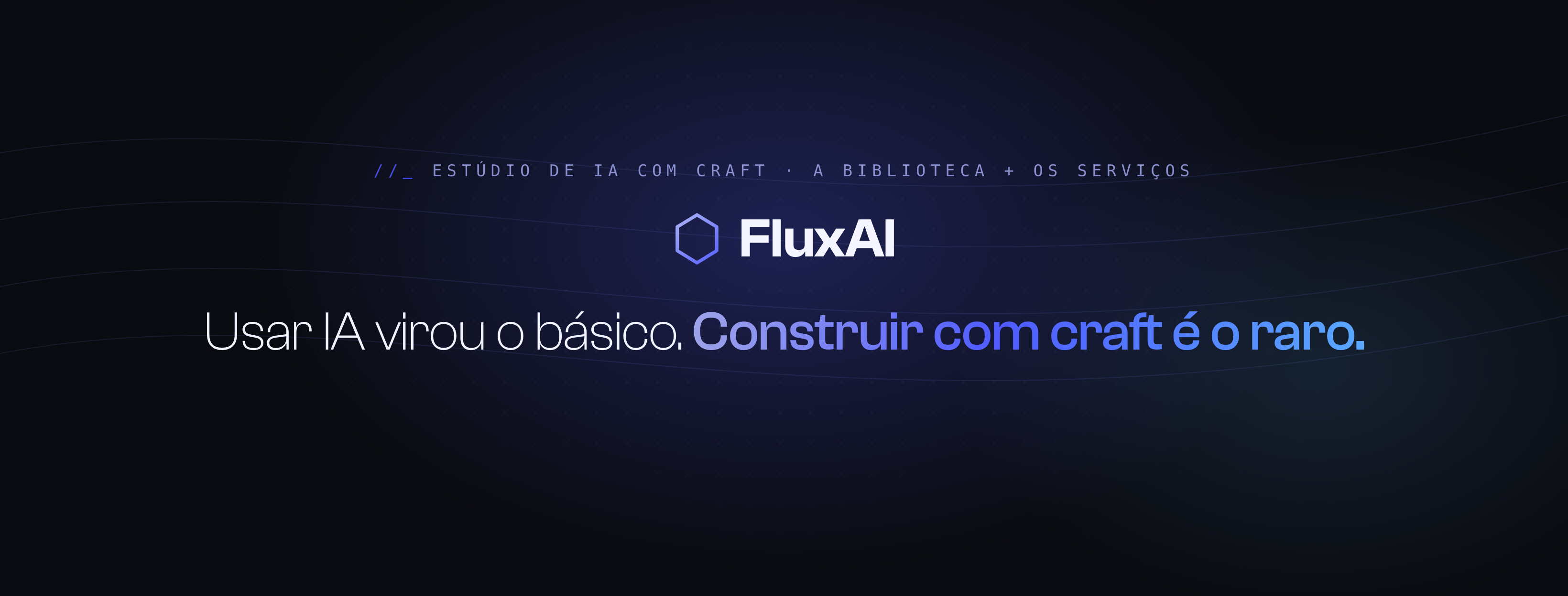 Capa do Facebook FluxAI