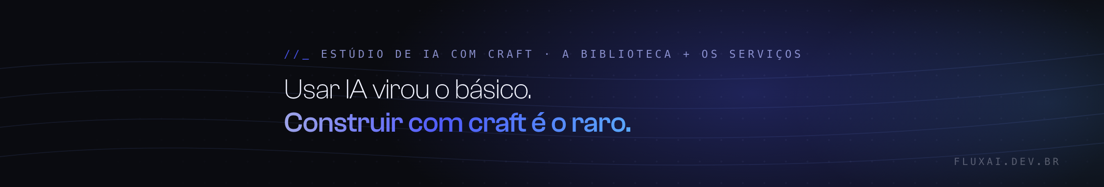 Capa do LinkedIn FluxAI