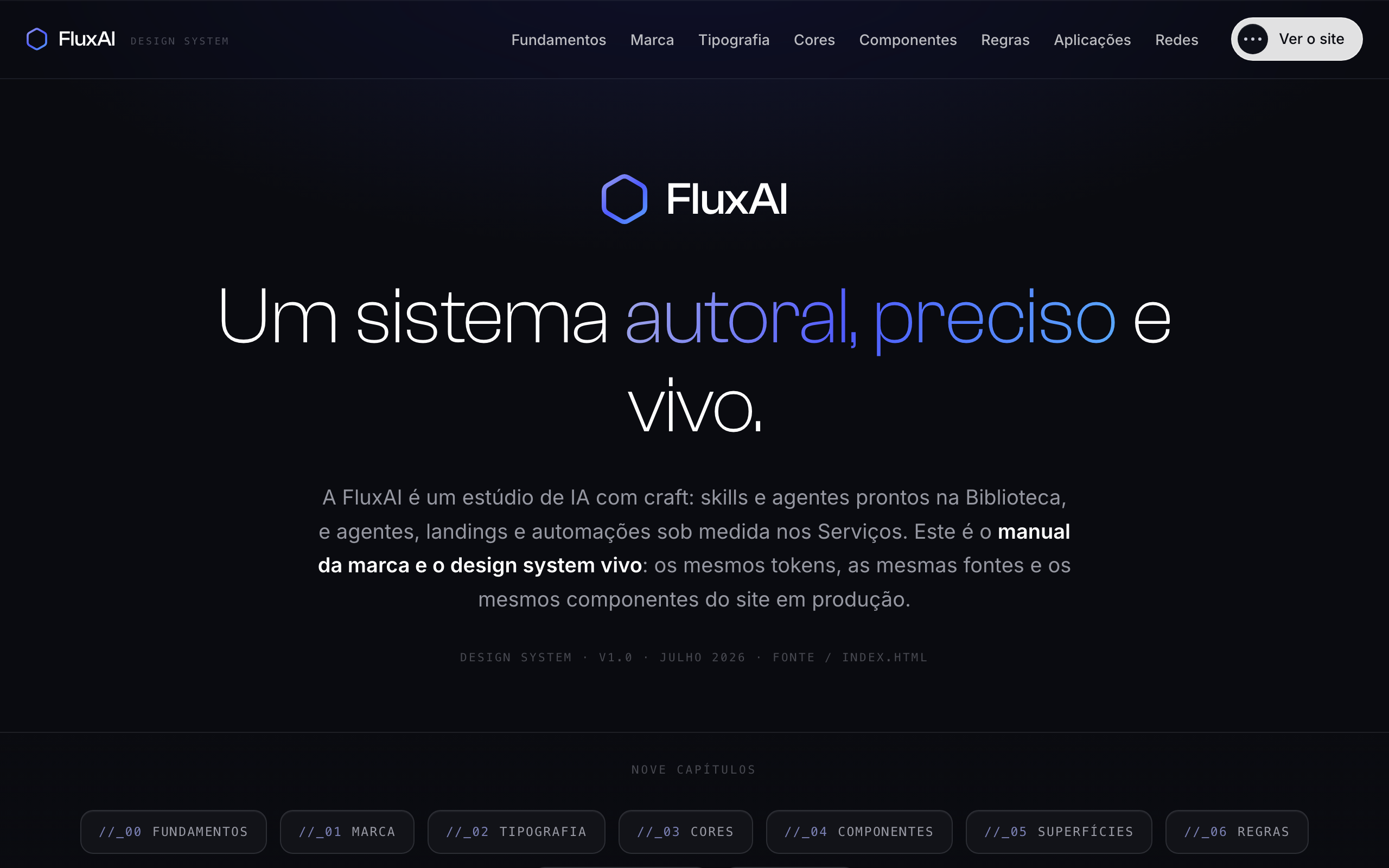 Design System FluxAI